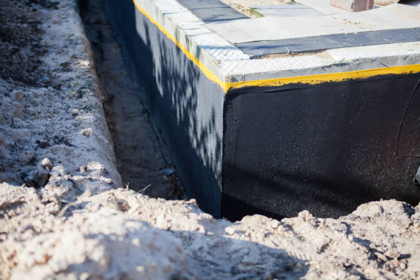 Professional Wet Basement Repair technician working in Ludington, MI